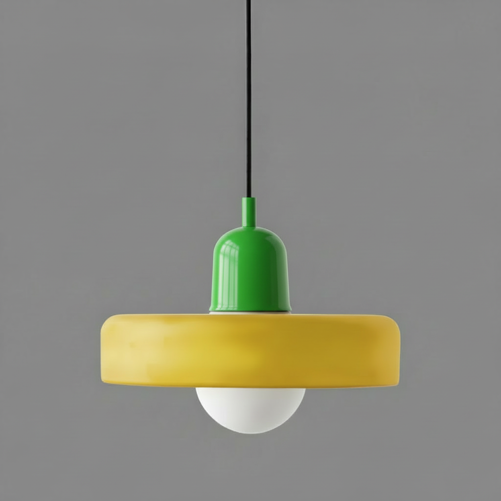 GlowGlass | Scandinavian Ceiling Lamp for Dining Room