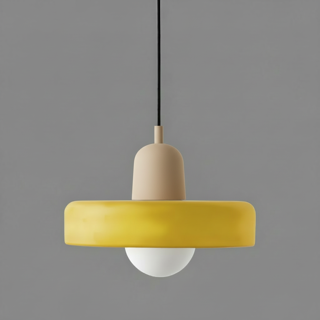 GlowGlass | Scandinavian Ceiling Lamp for Dining Room