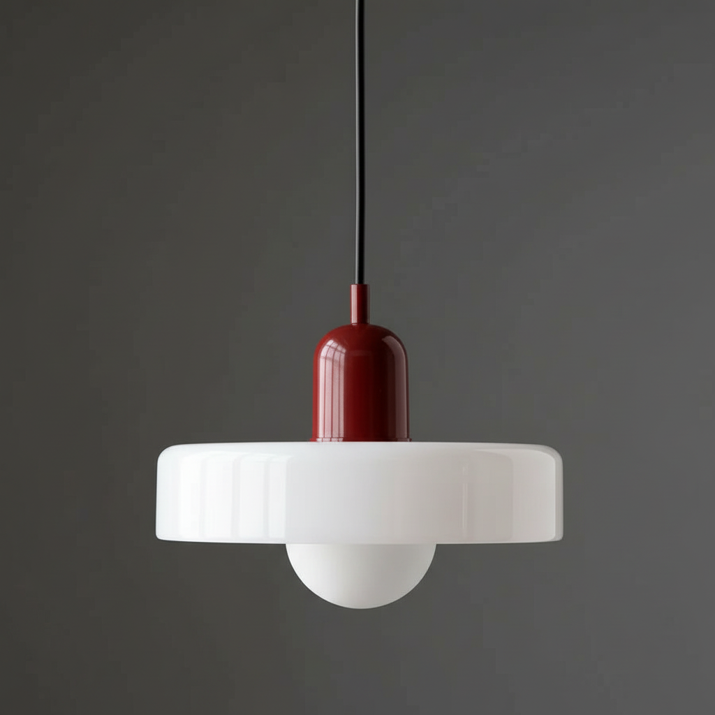 GlowGlass | Scandinavian Ceiling Lamp for Dining Room