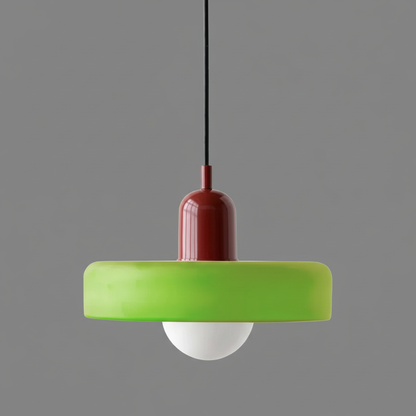 GlowGlass | Scandinavian Ceiling Lamp for Dining Room