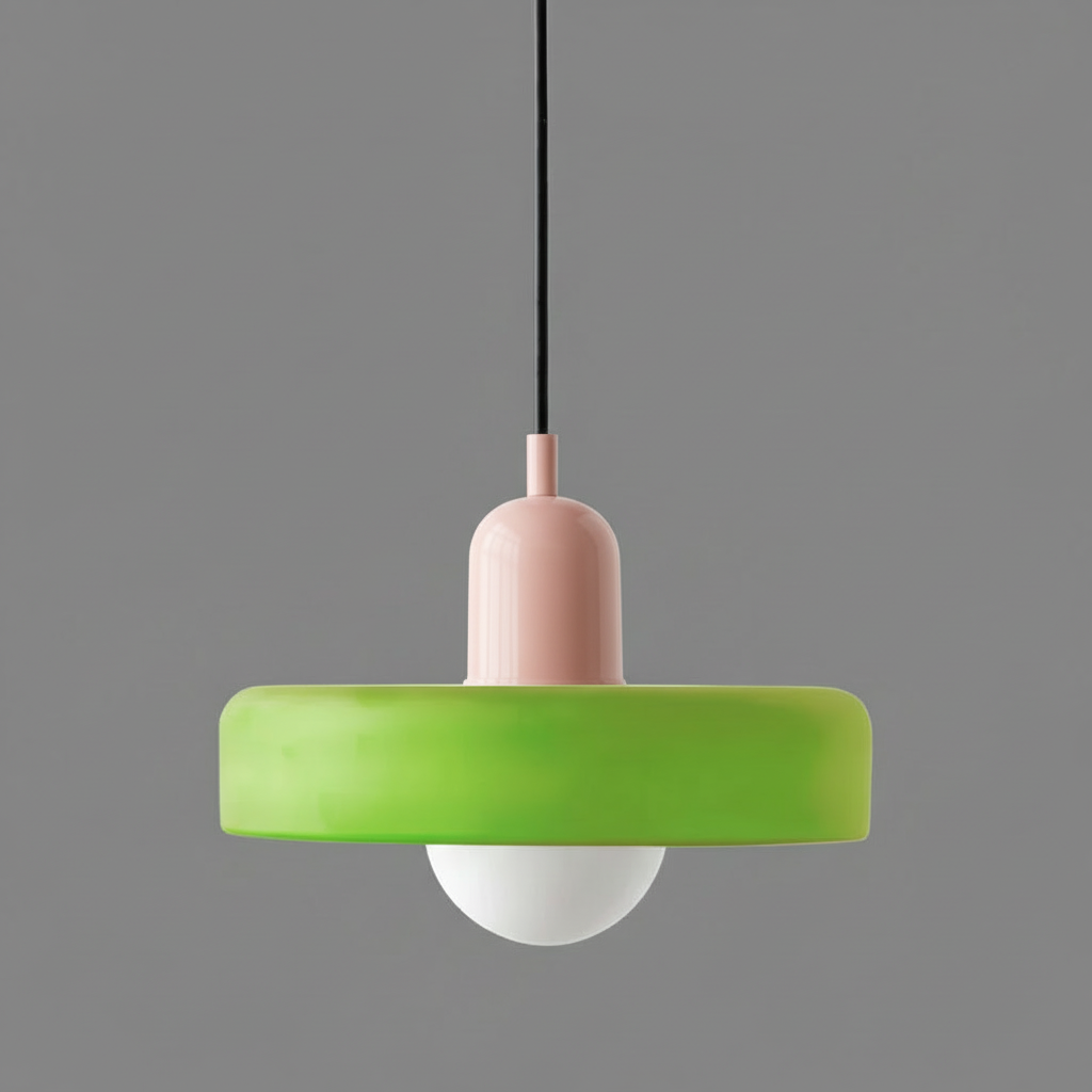 GlowGlass | Scandinavian Ceiling Lamp for Dining Room