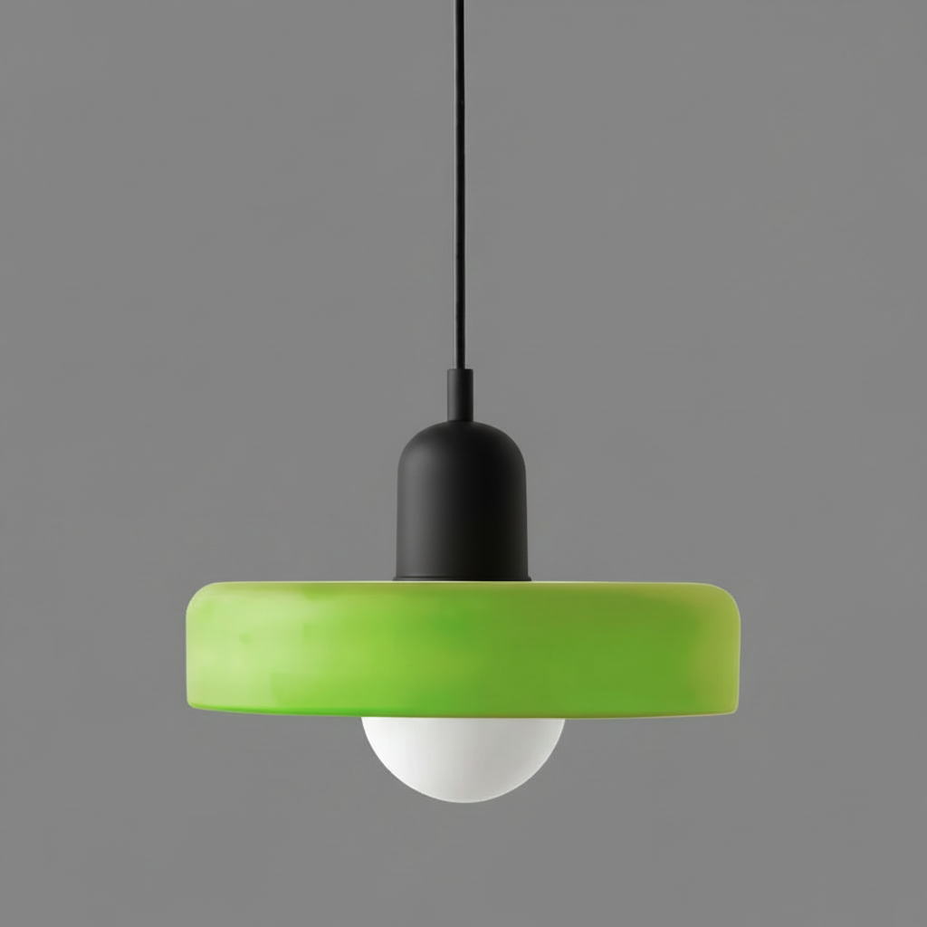 GlowGlass | Scandinavian Ceiling Lamp for Dining Room
