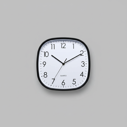 Chronix | Modern Wall Clock Decor - Square Analog Design