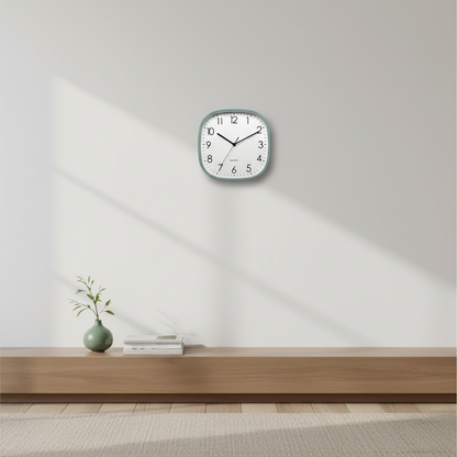 Chronix | Modern Wall Clock Decor - Square Analog Design