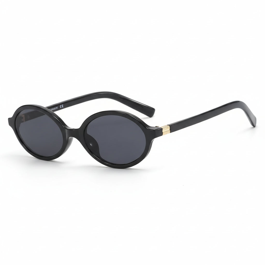 Women's Sunglasses – Retro Oval Design with UV400 Protection 1