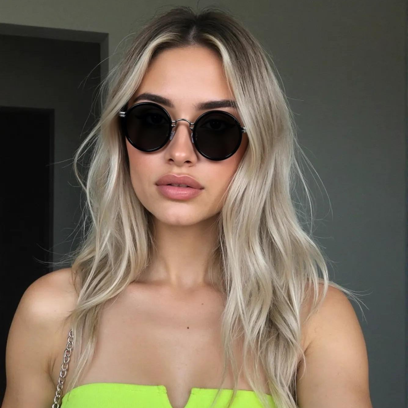 Sunglasses – Elegant Metal Frame with UV400 Protection for Stylish Eye Safety 7