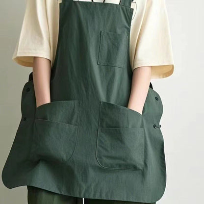 Gardening Apron for Women – Durable Design with Practical Pockets for Comfort and Convenience 11
