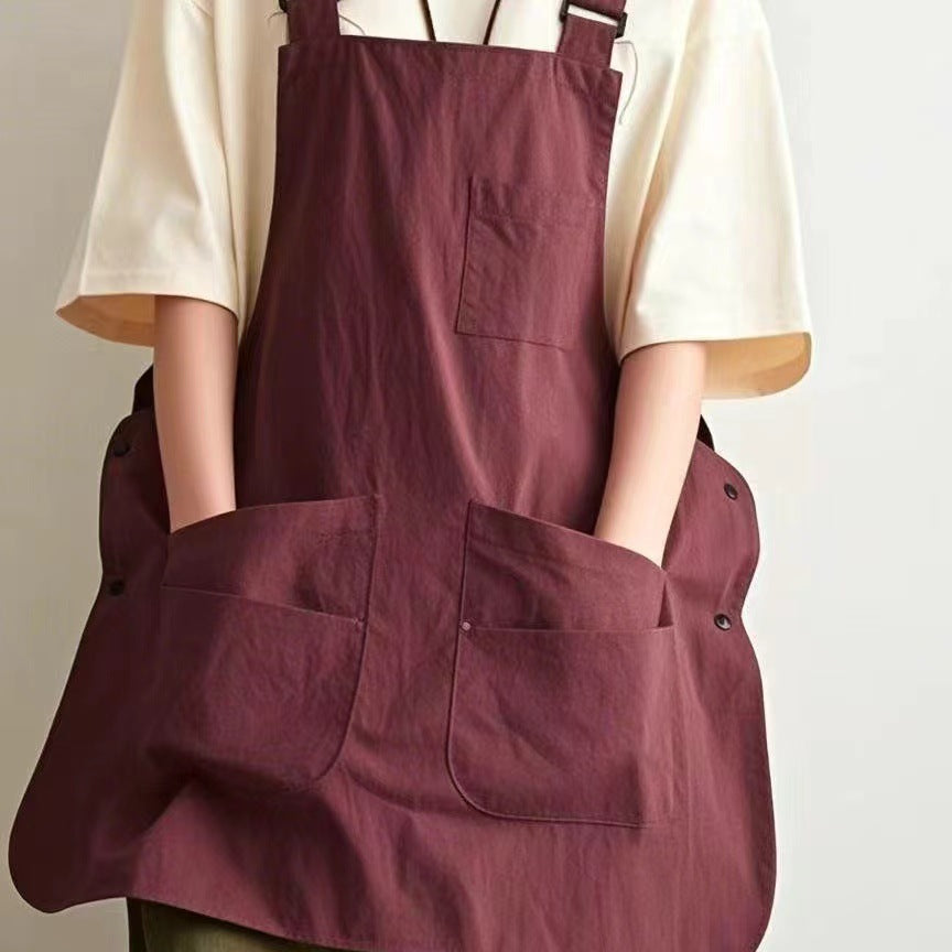 Gardening Apron for Women – Durable Design with Practical Pockets for Comfort and Convenience 10