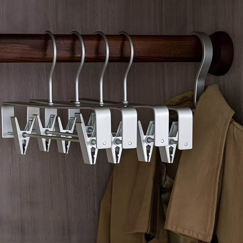 Pant Clips – Durable Aluminum Design for Space-Saving and Stylish Wardrobe Organization 3