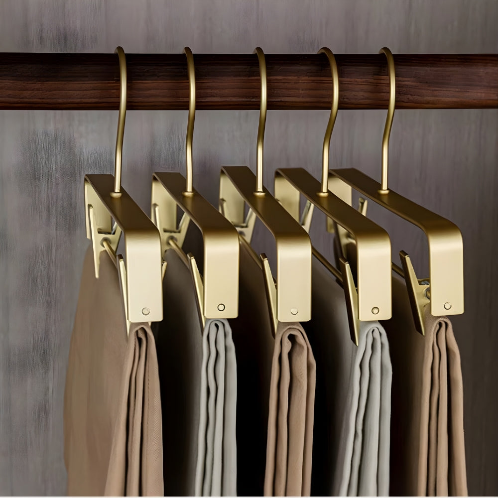 Pant Clips – Durable Aluminum Design for Space-Saving and Stylish Wardrobe Organization 8