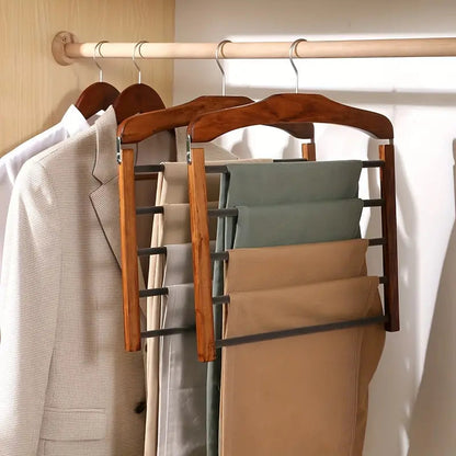Wooden Clothes Hangers – Elegant Design for Organized and Wrinkle-Free Wardrobes 1