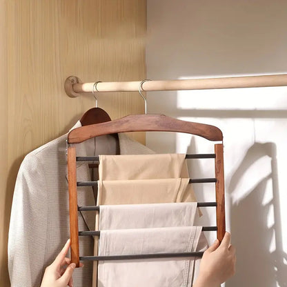 Wooden Clothes Hangers – Elegant Design for Organized and Wrinkle-Free Wardrobes 2