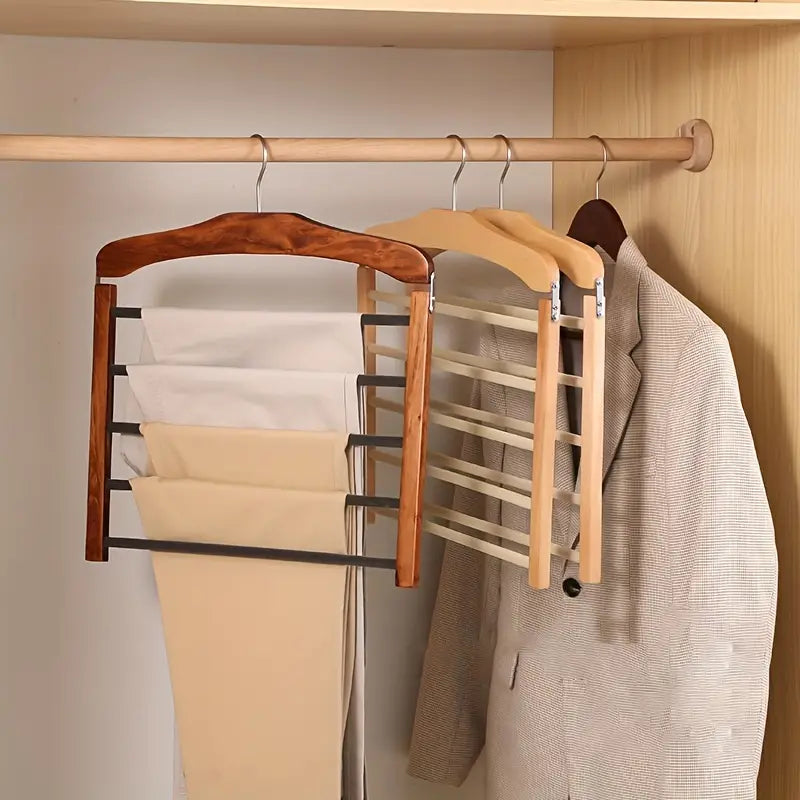 Wooden Clothes Hangers – Elegant Design for Organized and Wrinkle-Free Wardrobes 4