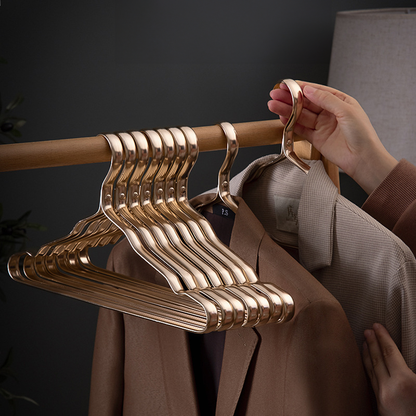 Clothes Hangers – Elegant Brass Design for Durable Wardrobe Organization 1