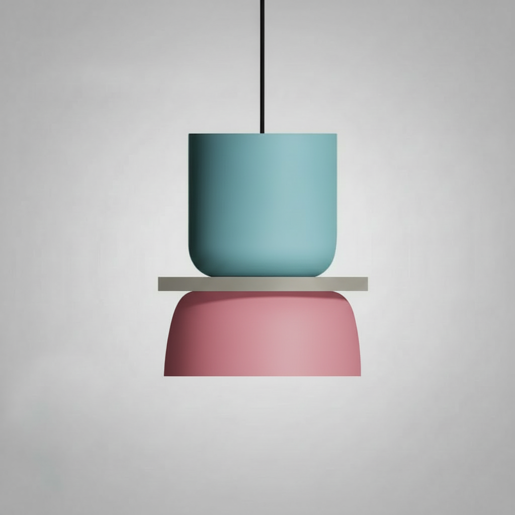 MeloGlow | Scandinavian Pendant Lamp with Cozy Lighting