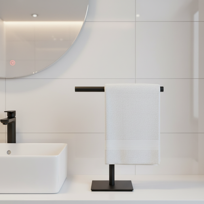 AeriRack | Modern Freestanding Towel Holder and Towel Rack