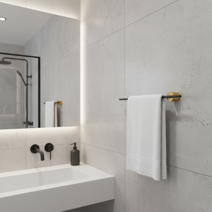 Elegant Metal Towel Rack | Modern Towel Holder for Bathroom