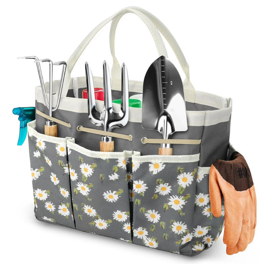 Garden Tool Organizer - Durable Storage Solution with Multiple Pockets for Easy Access 1
