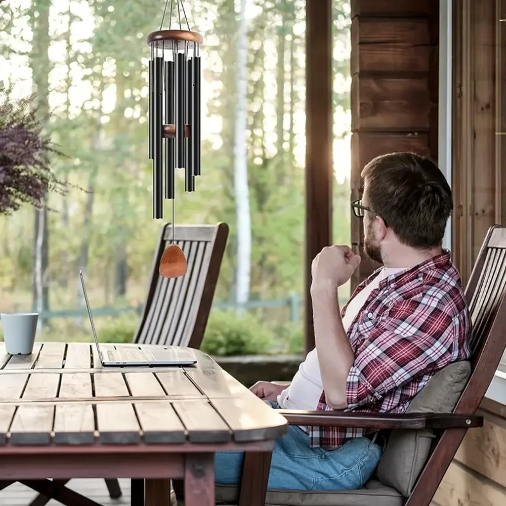 Rana – Garden Lovers Wind Chime – Elegant Metal Design Soothing Sounds 6