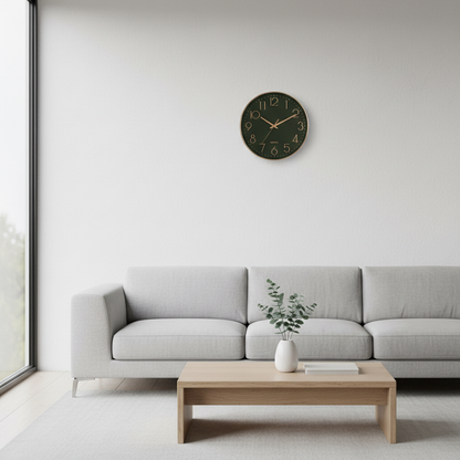 Rose Gold Modern Wall Clock | Elegant Home Decor