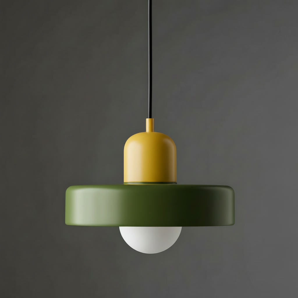GlowGlass | Scandinavian Ceiling Lamp for Dining Room