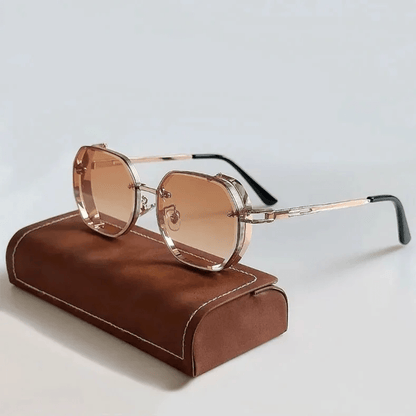 Sunglasses – Elegant Steel Frame with UV400 Protection 10