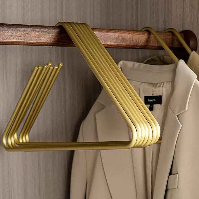 Clothes Hanger – Sleek Aluminum Design for Space-Saving Organization and Wrinkle-Free Clothes 1