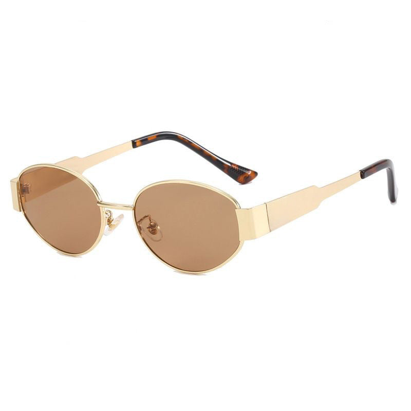 Elegant Oval Sunglasses – UV Protection for Stylish Eye Safety and All-Day Comfort