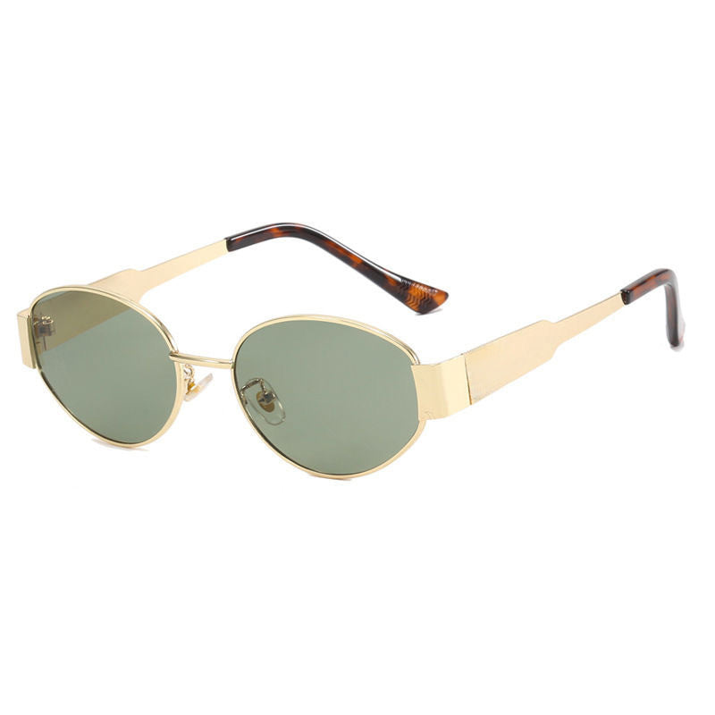 Elegant Women's Sunglasses – Stylish Oval Design for UV Protection