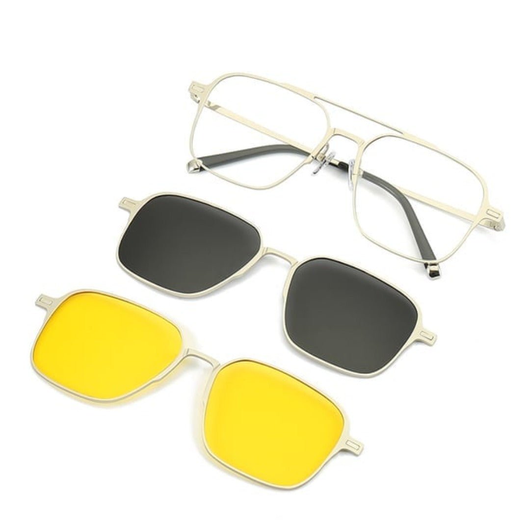 Fashion-Forward Sunglasses – Magnetic Polarized Versatility for All Occasions