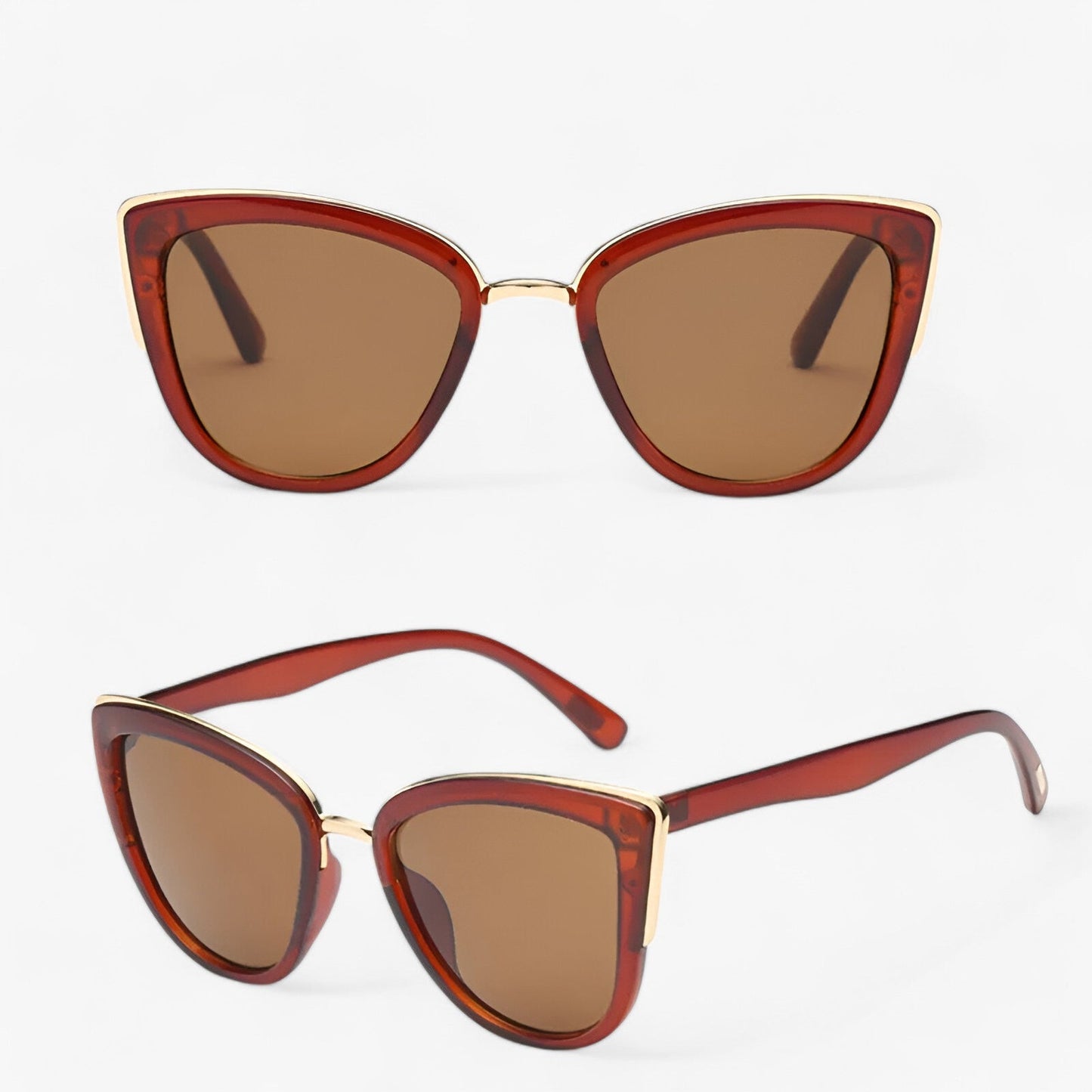 Fashion-Forward Women's Sunglasses – Cat-Eye Style with UV400 Protection
