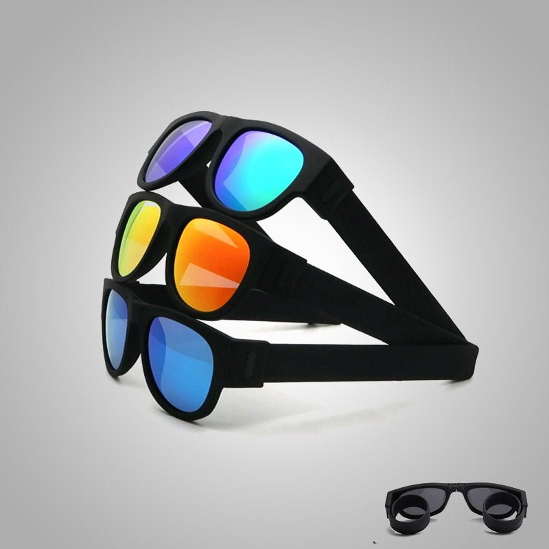 Foldable Active Lifestyle Sunglasses – UV Protection for On-the-Go