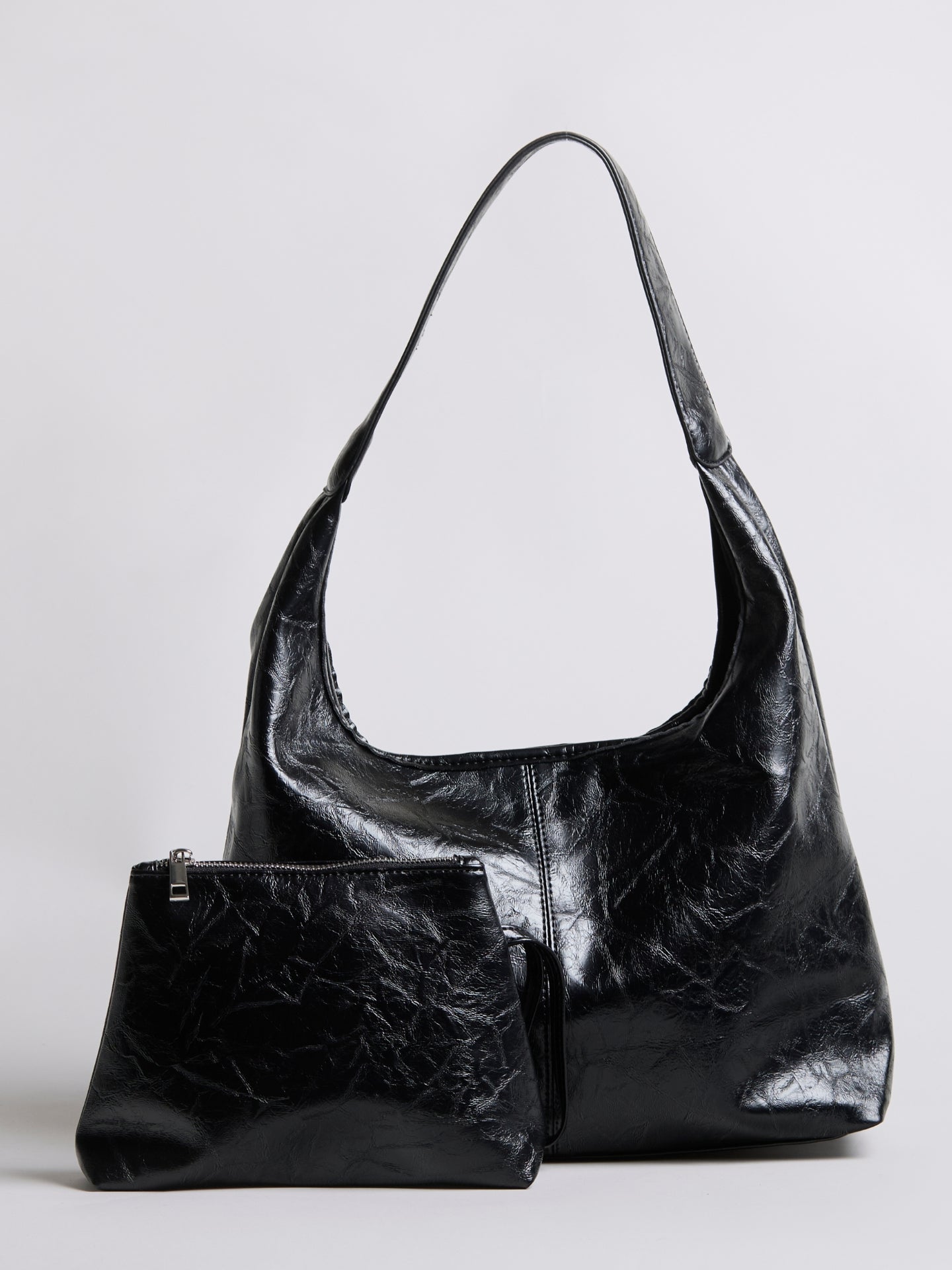 Leather Tote Bag – Spacious Design with Mini Organizer for Everyday Convenience