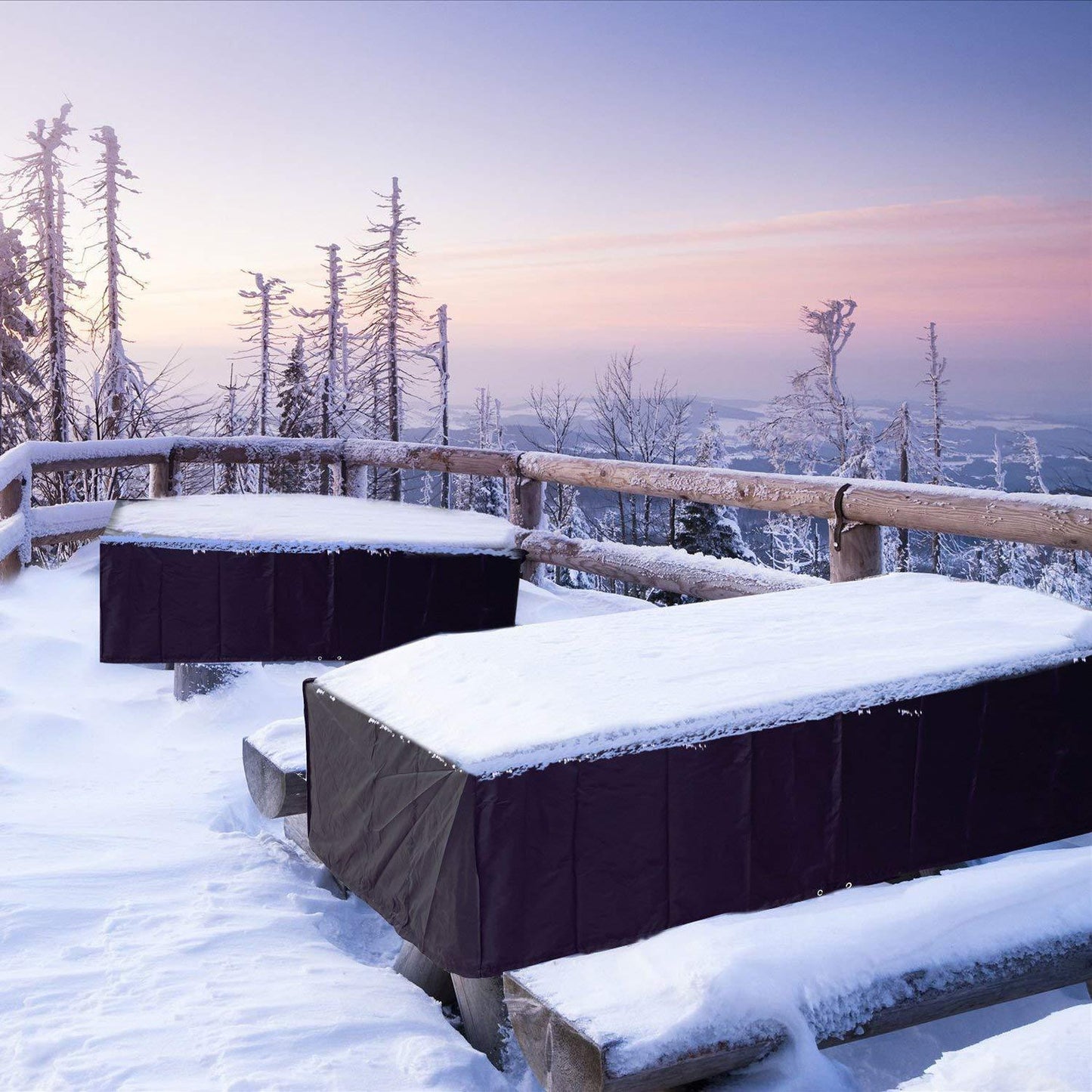 Modern Outdoor Furniture Cover – Waterproof Protection for Year-Round Defense Against Sun and Rain