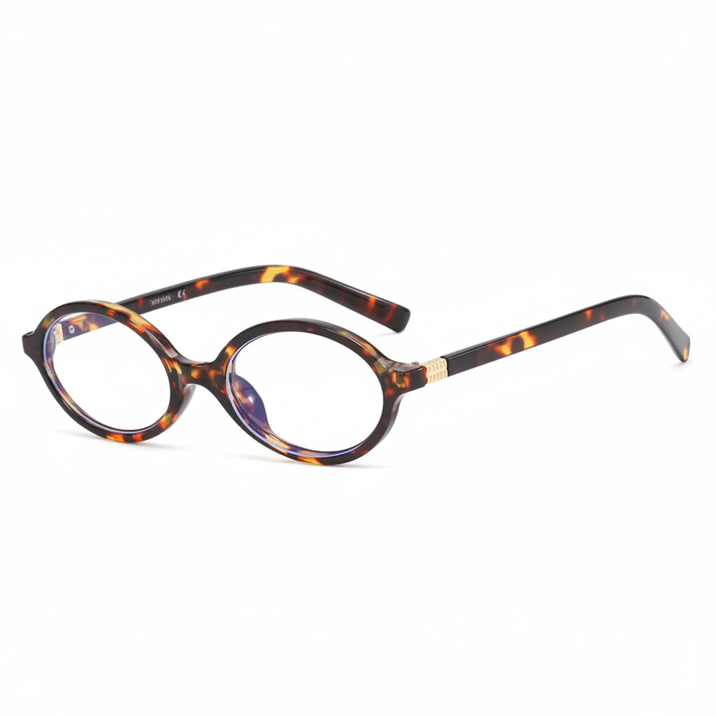 Retro Oval Sunglasses – UV400 Protection for Stylish Eye Safety
