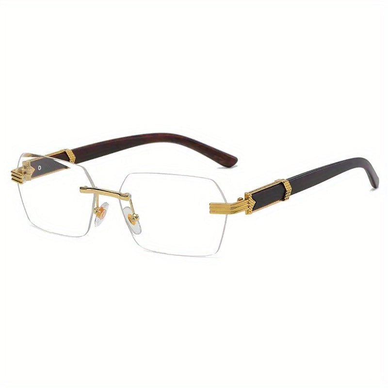 Rimless Unisex Sunglasses – Lightweight Design with UV Protection for All-Day Comfort