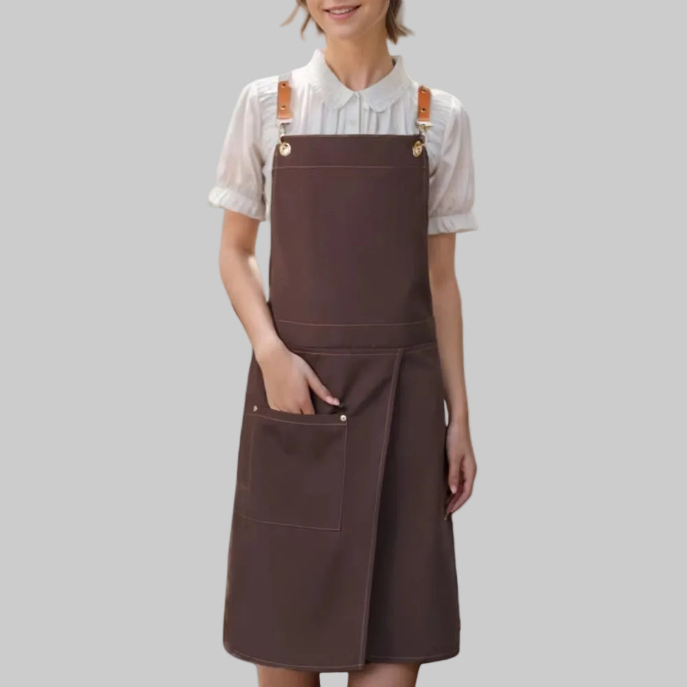 Stylish Skirt Apron | Waterproof Microfiber with Adjustable Straps | Modern Design for Comfort and Freedom of Movement 3