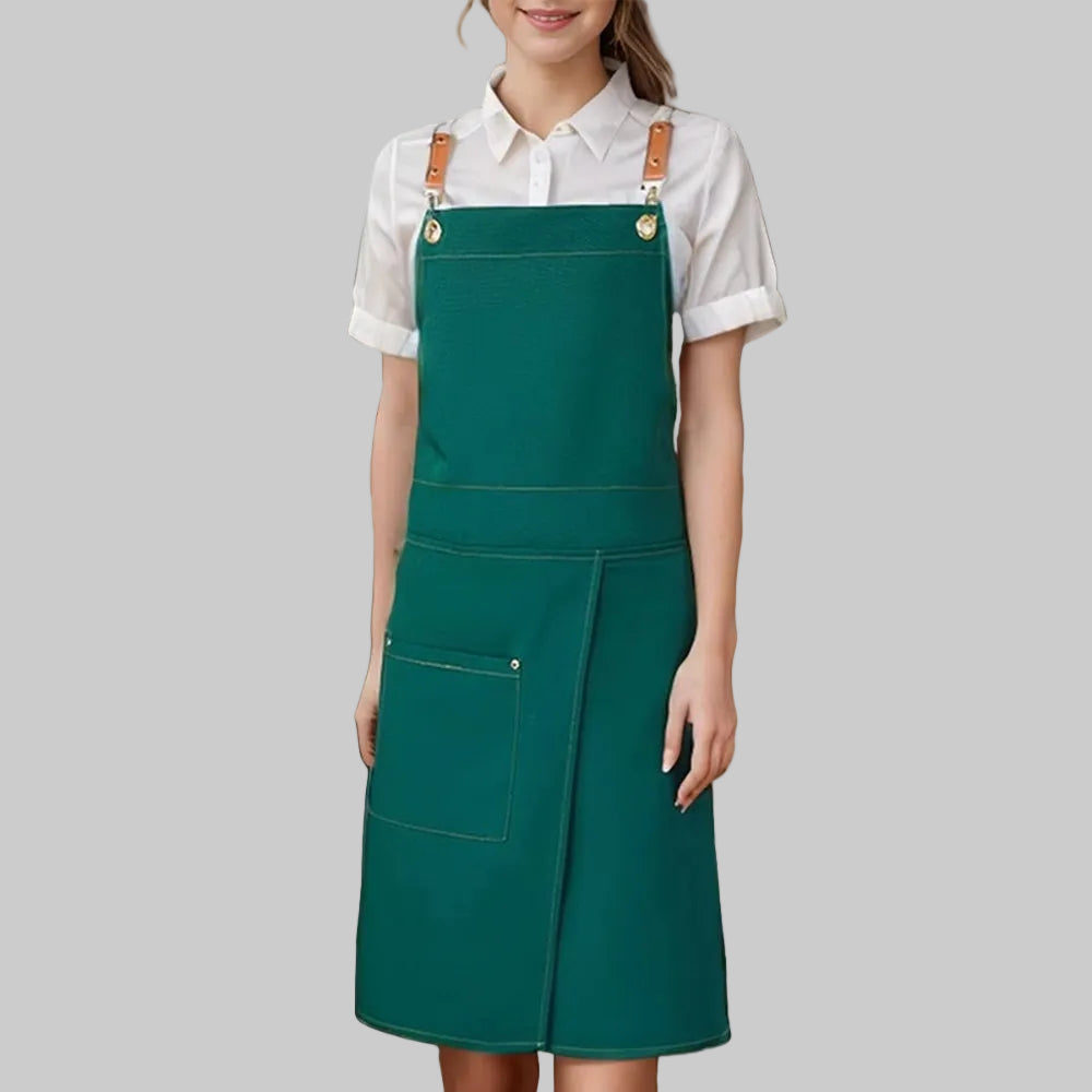 Stylish Skirt Apron | Waterproof Microfiber with Adjustable Straps | Modern Design for Comfort and Freedom of Movement 5