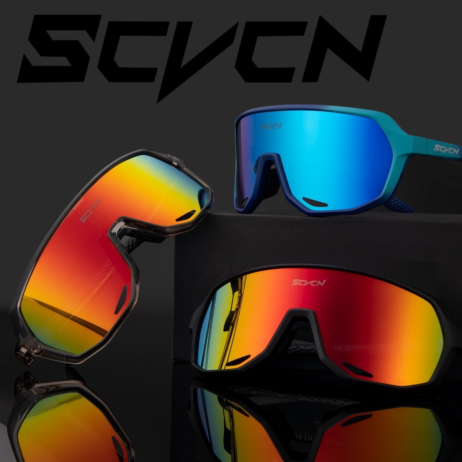 Sport Cycling Sunglasses – Windproof Comfort for Active Men
