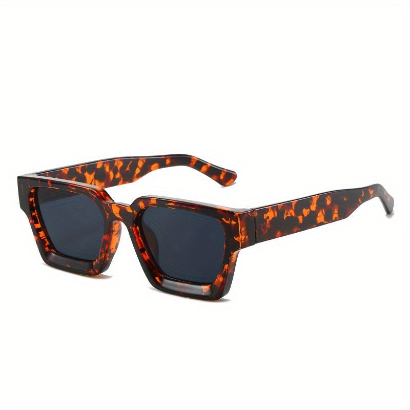Square Frame Men's Sunglasses – UV400 Protection for Bold Elegance and Style