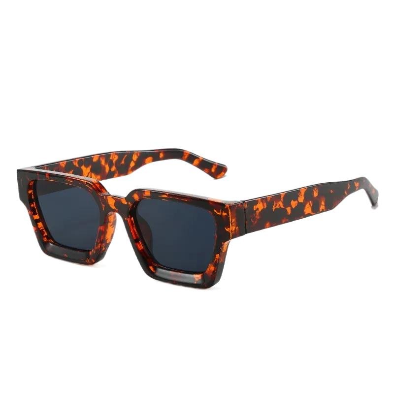 Square Frame Men's Sunglasses – UV400 Protection for Bold Elegance and Style