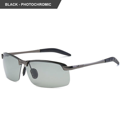 Stylish Men's Sunglasses – Photochromic Lenses for Clear Vision
