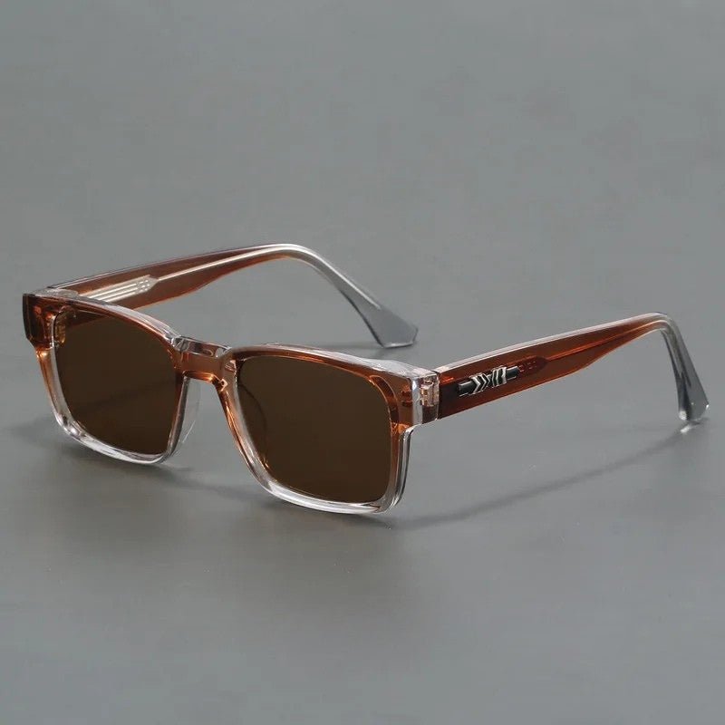 Stylish Men's Sunglasses – Square Frame with UV400 Protection