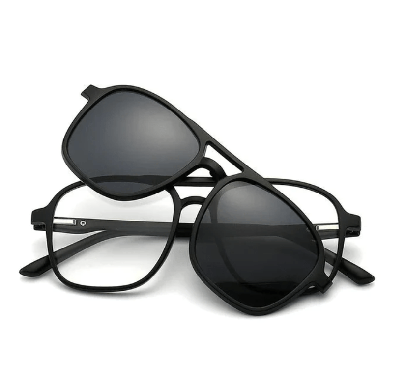 Versatile 6-in-1 Sunglasses – Stylish Design with UV400 Protection for All Occasions