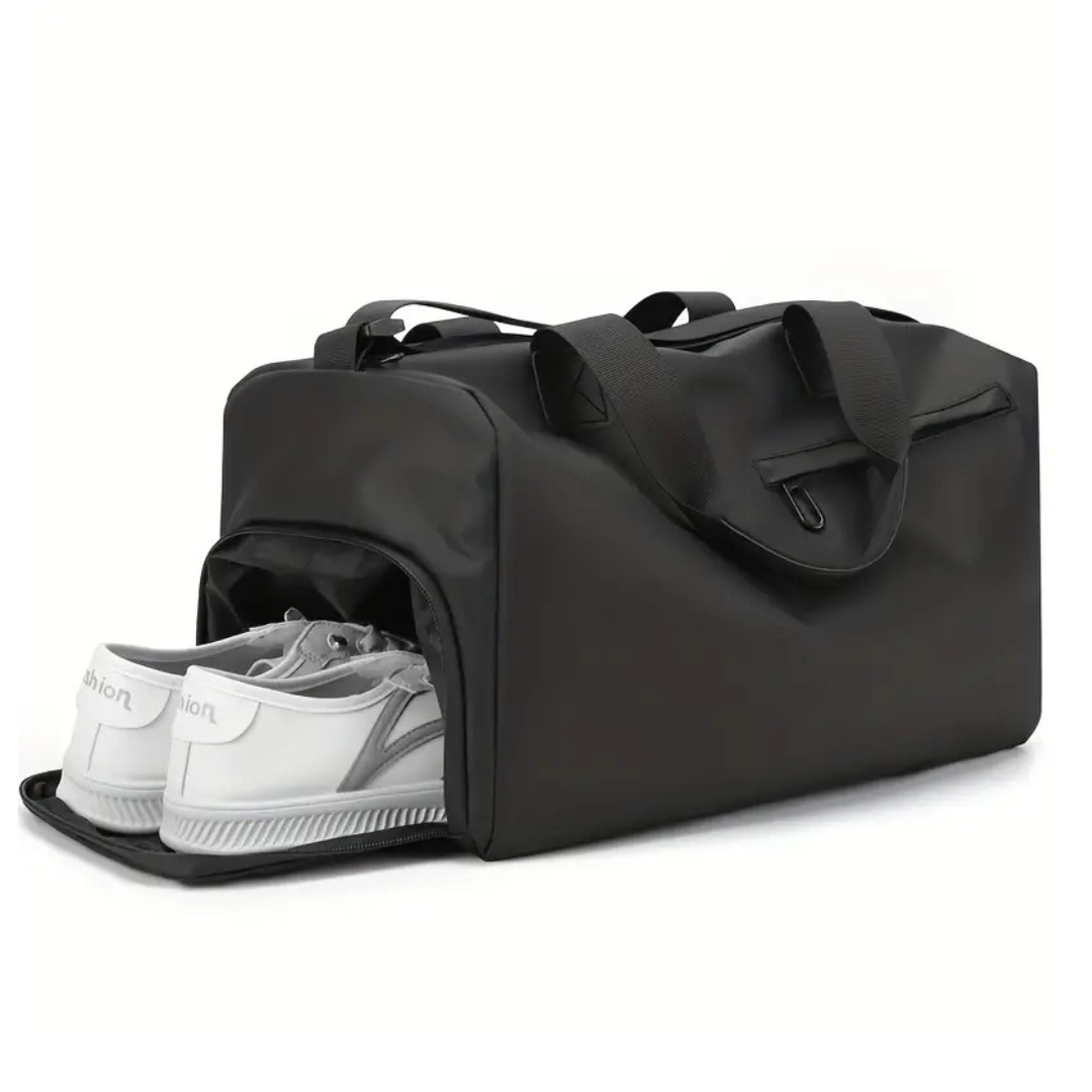 Waterproof Gym Bag – Stylish Design with Separate Shoe Compartment for Organized Fitness Gear