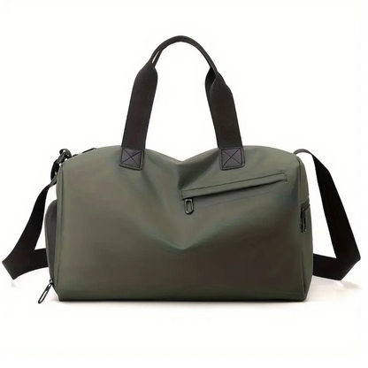 Waterproof Gym Bag – Stylish Design with Separate Shoe Compartment for Organized Fitness Gear