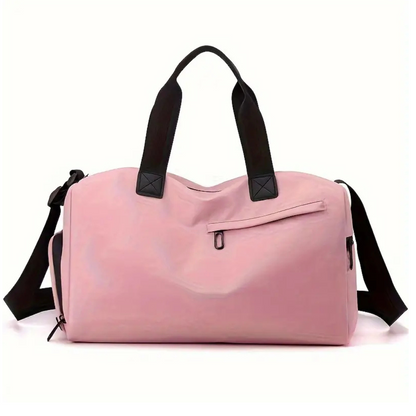 Waterproof Gym Bag – Stylish Design with Separate Shoe Compartment for Organized Fitness Gear