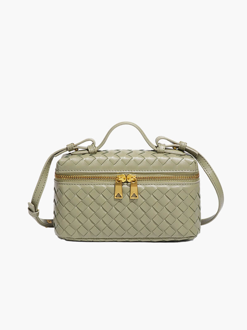Women's Handbag – Handwoven Leather Design for Organized Style and Elegance
