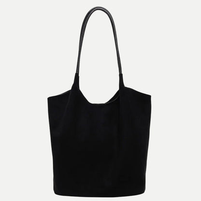 Women's Tote Bag – Luxurious Suede with Large Capacity for Everyday Elegance