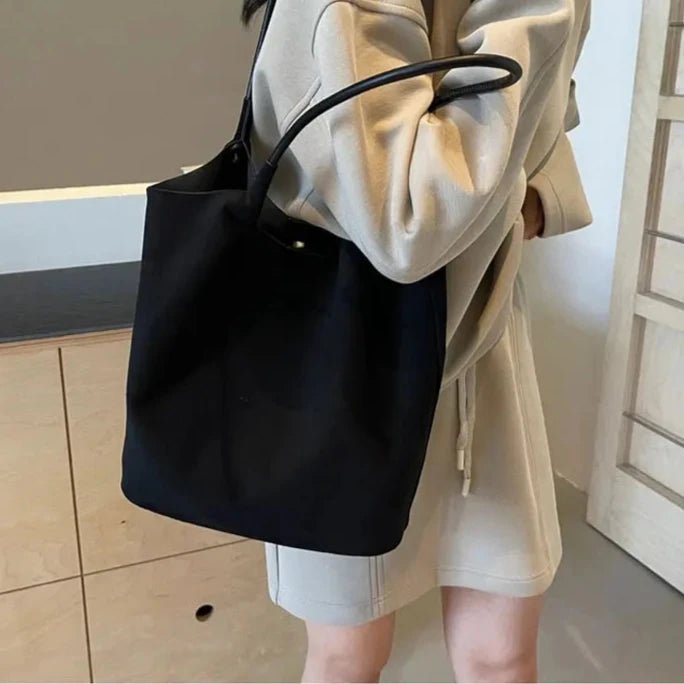 Women's Tote Bag – Luxurious Suede with Large Capacity for Everyday Elegance